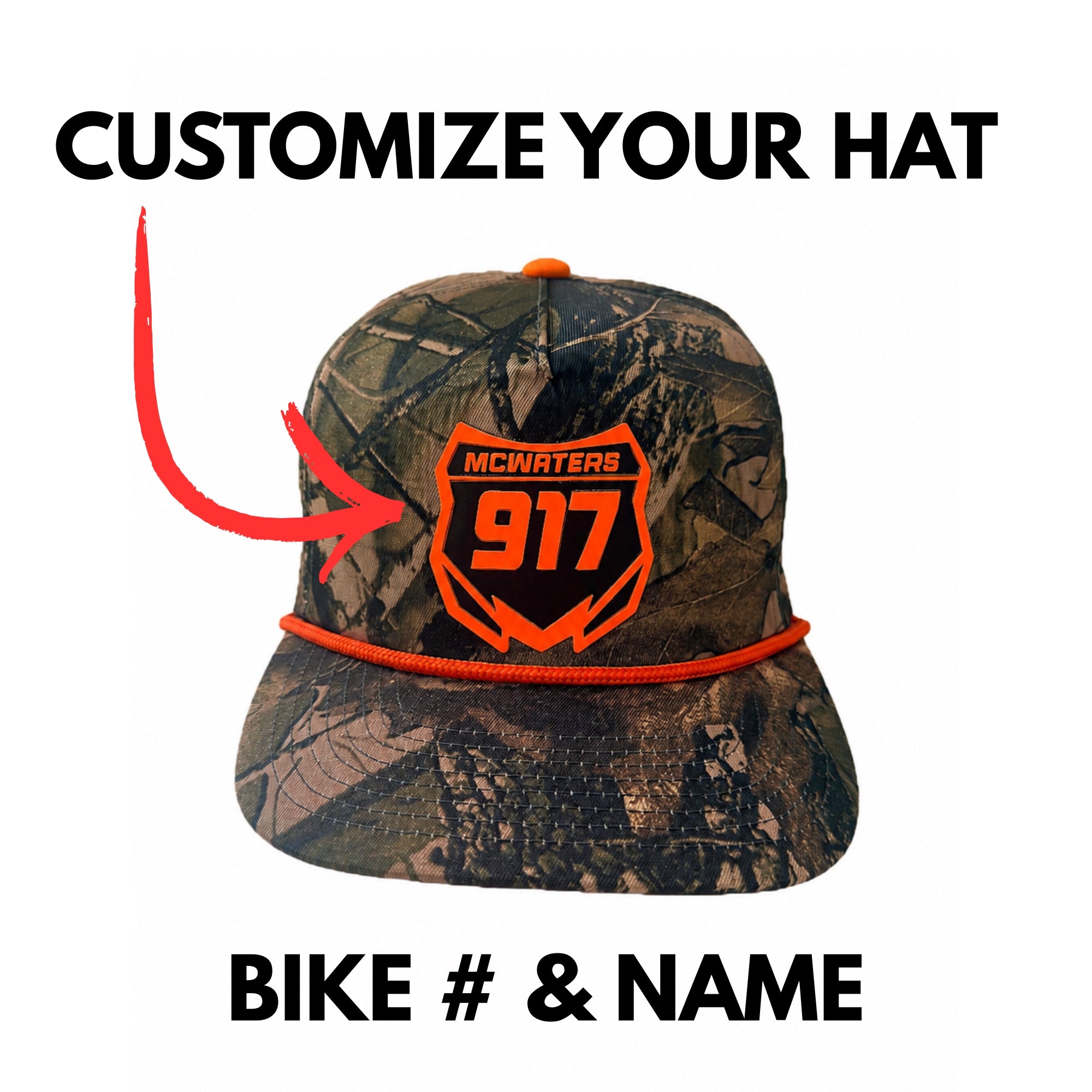 CUSTOMIZE CAMO HAT